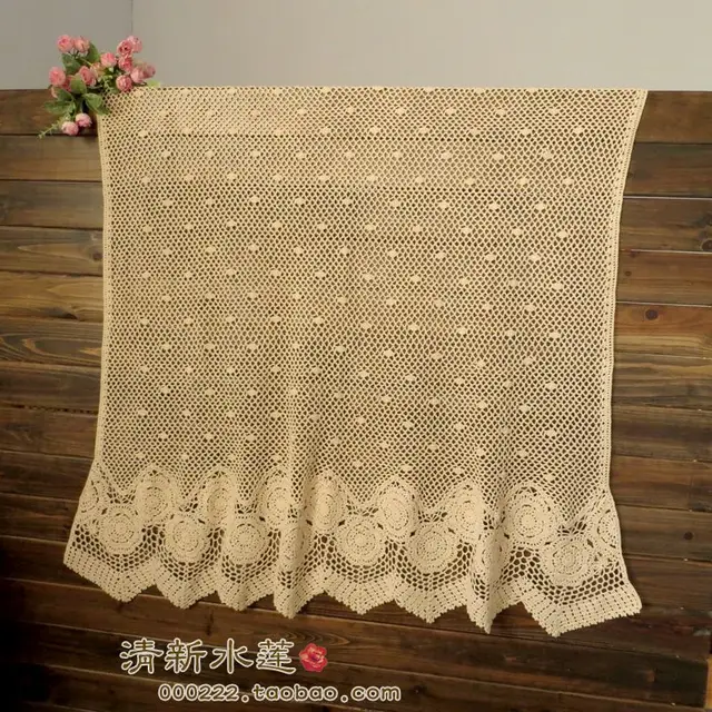 Free Shipping Cotton Crochet Lace Curtain For Door Window Cover 2017 Free Shipping Cotton Crochet Lace Curtain For Door Window Cover 2017 Z Fashion Design Tablemat Table