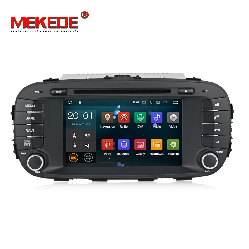 

MEKEDE PX3 RK3188 Android 8.1 Car DVD Radio Player Fit for Kia Soul 2014 2015 2016 Multimedia TV GPS Navigation support wifi BT