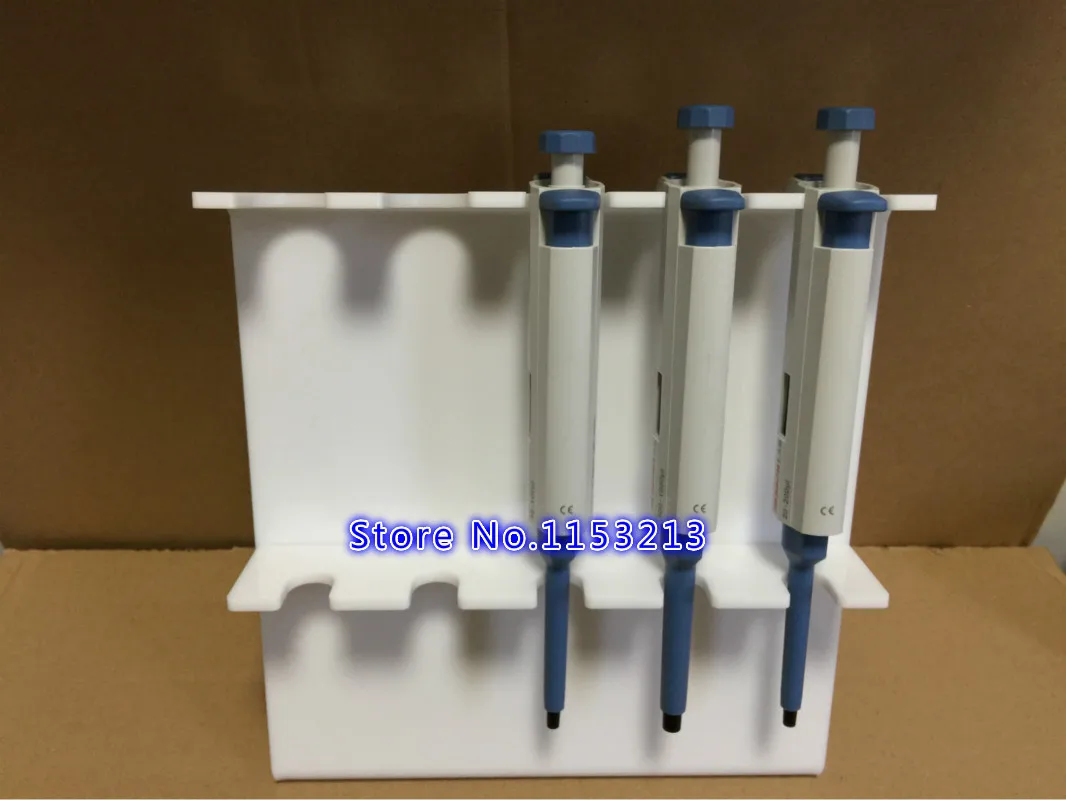 Acrylic Pipette rack Transparent pipettor stander, Z shaped Plastic