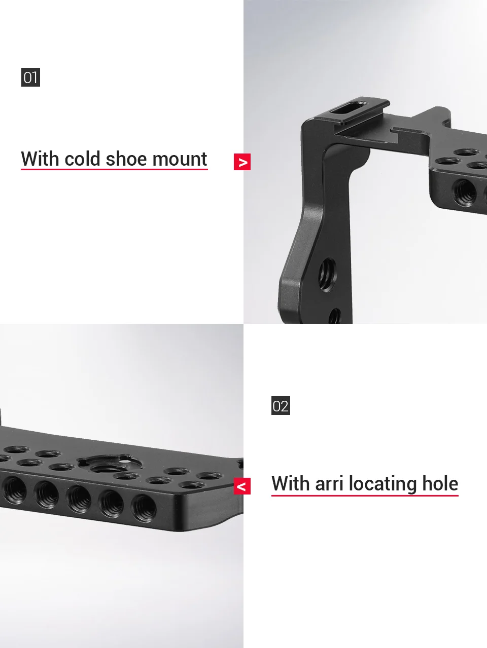 SmallRig A7RIII A7III A7M3 Защитная клетка для Dslr камеры для sony A7RIII A7III A7M3 с VG-C3EM вертикальной рукояткой батарейного отсека-2176