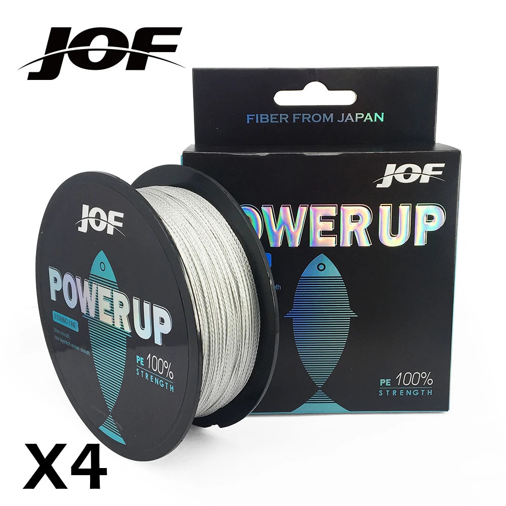 JOF Multifilament Fishing Line 500M 547 Yards Braided PE Line For Carp