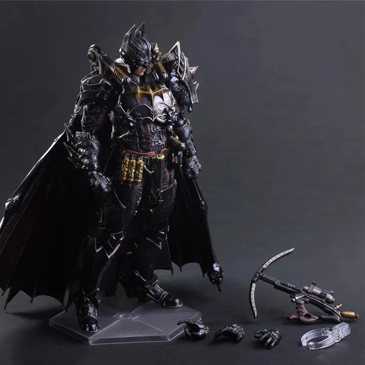 

HKXZM Movie 27CM Play Arts KAI Batman Timeless Steam Punk PVC Action Figure Collectible Toy Model Gift