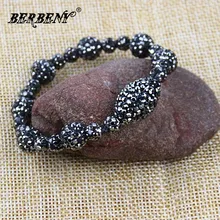 Горячая Мода Лава красивый браслет с камнями мульти-стиль и многоцветные для женщин браслет модные украшения BERBENY