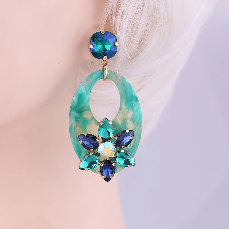 Earrings Green