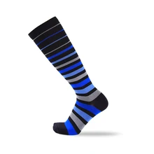 Мужские спортивные носки, эластичные гольфы, компрессионные удобные мягкие гольфы, носки для бега, длинные носки