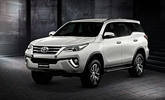 Автомобильные аксессуары ABS матовая Черная передняя решетка для Toyota Fortuner Hilux SW4