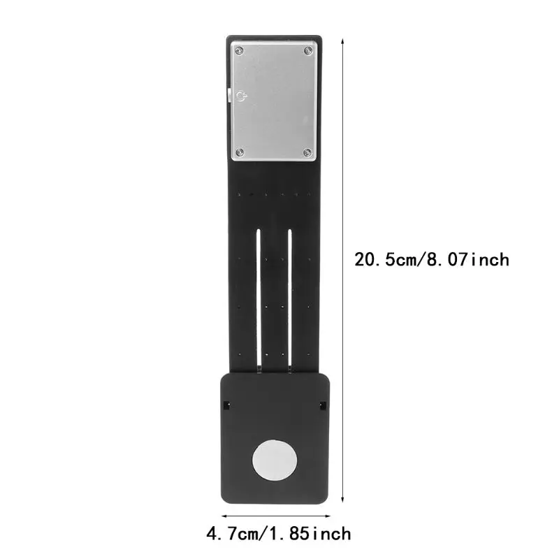 3 Colors Adjustable USB Rechargeable LED Book Light with Detachable Removable Clip Night Reading Lamp