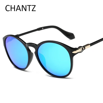

Fashion Luxury Brand Round Polarized Sunglasses Women Plastic Casual Sun Glasses Female UV400 Lunette De Soleil Femme 286