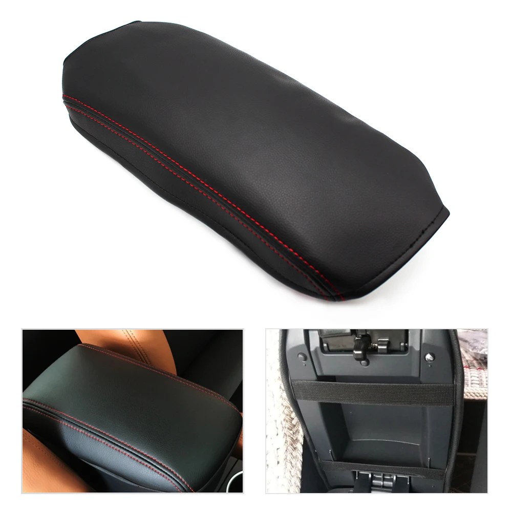 Автомобильная Центральная консоль подлокотник коробка крышка из микрофибры кожа Защитная Накладка для Toyota Camry 2012 2013