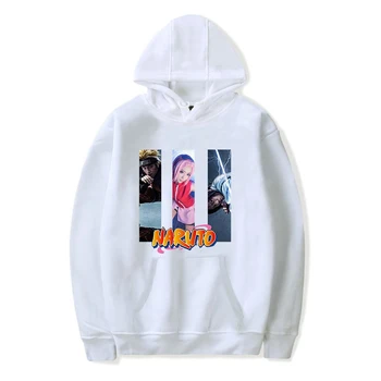 

Naruto Print Youth animation Fashion street hooded 2019 new latest Men/women Casual pop O-neck comfort Youth sweatshirt xxs-4xl