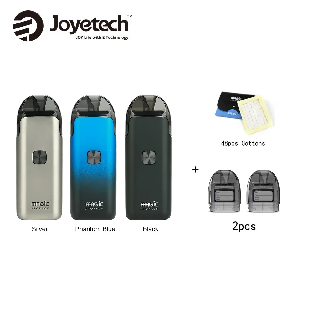 Стартовый набор Joyetech Atopack Magic 1300 мАч 2 картриджа 7 мл органический хлопок 48