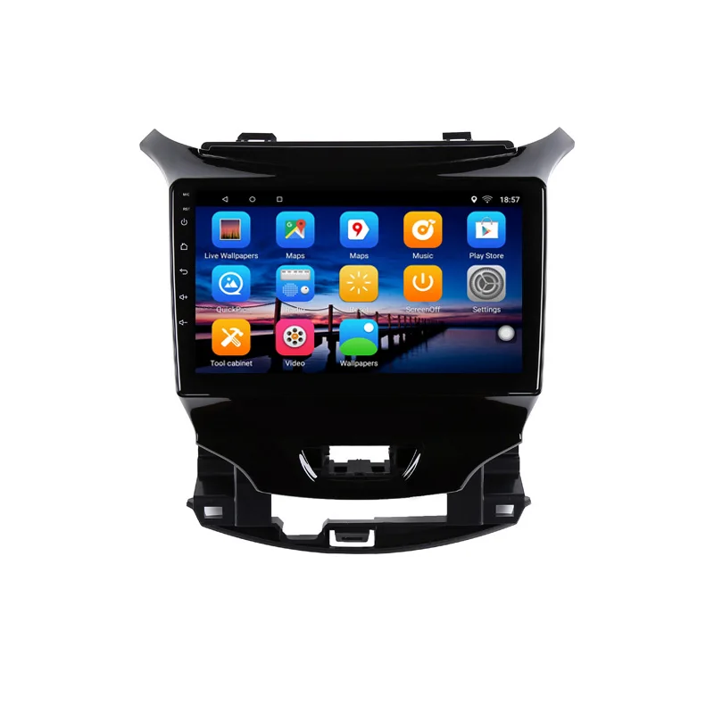 Excellent 9" 2+32G 2.5D IPS Android 8.1 Car DVD Multimedia Player GPS for Chevrolet Cruze 2015 2016 2017 2018 radio stereo navigation 2
