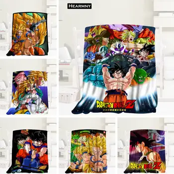 

Custom Dragon Ball Z Blanket Flannel Fabric 120X160cm,150X180cm,175X200cm Sofa Bed Throw Blanket Adult Warm Blanket