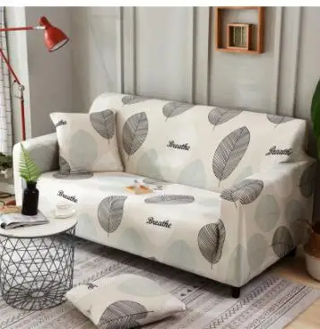 

1pc Leaf /Flower Sofa Cover Cotton Elastic Sofa Slipcovers Corner Sofa Towel Couch Cover Sofa Covers for Living Room copridivano