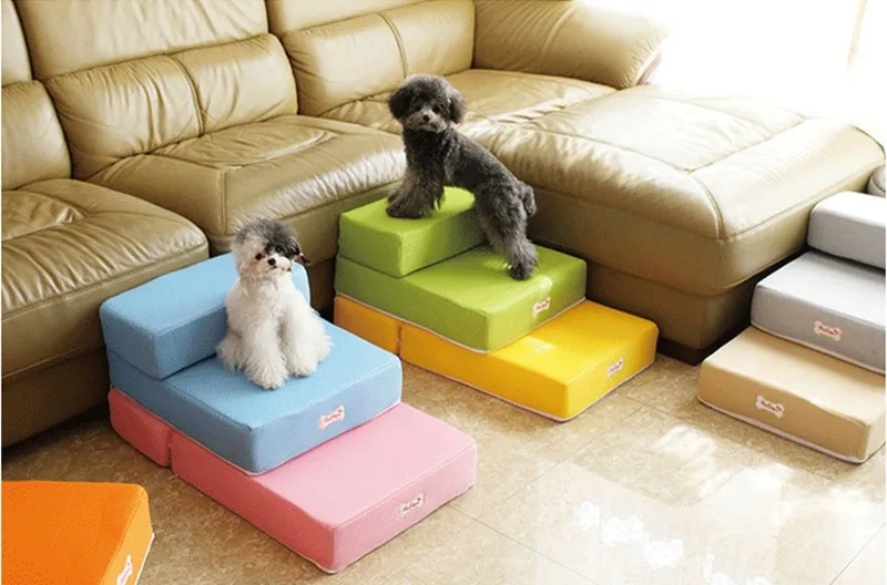 Title 16, Luxury Mesh Fold Pet Ramp Stairs For Little Sma...
