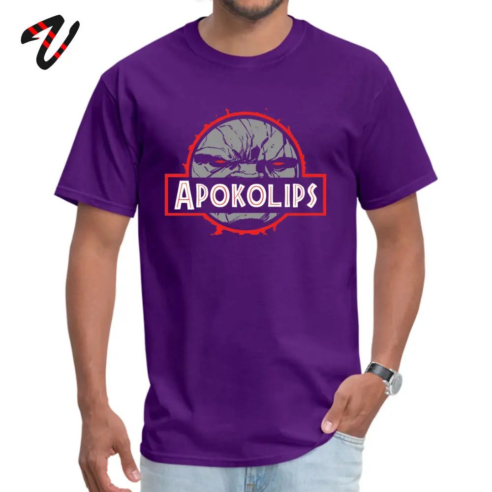  Man T Shirts Apokolips Printed Tops Shirts Cotton Fabric O-Neck Short Sleeve 3D Printed T Shirt April FOOL DAY Apokolips18748 purple