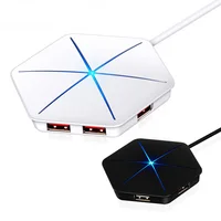 ICE COOREL высокое Скорость USB 2,0 USB 3,0 концентратор Внешний 6 Порты и разъёмы Usb разветвитель с микро Usb Интерфейс SD/TF Card Reader для портативных ПК - изображение