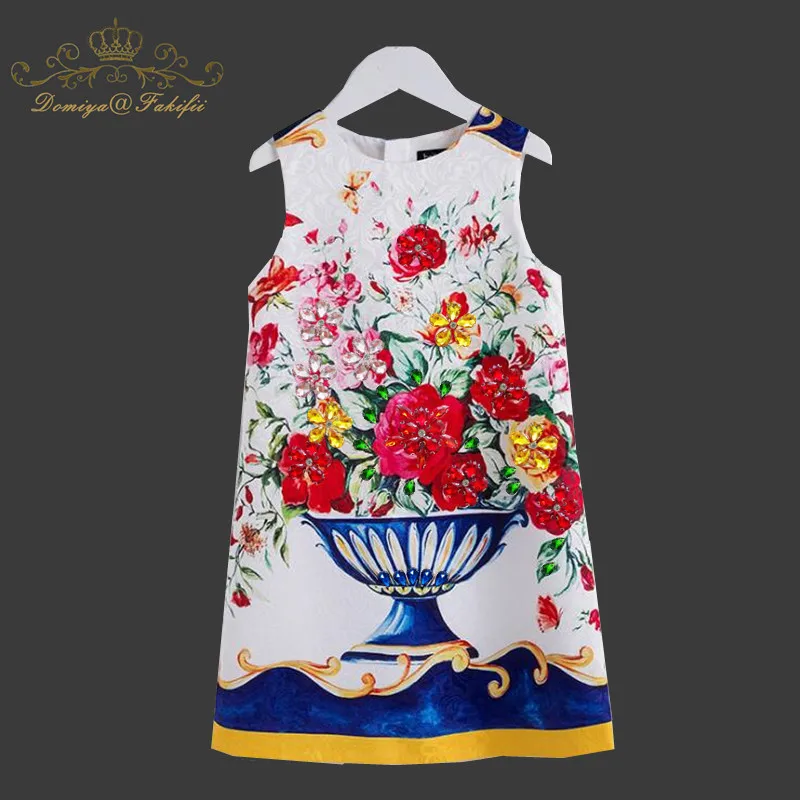 Girl Christmas Sleeveless Dress 2018 Autumn Winter Floral Print Toddler Girl Dresses For Weddings Kids Clothes Children Clothing Girl Christmas Sleeveless Dress 2018 Autumn Winter Floral Print Toddler Girl Dresses For Weddings Kids Clothes Children Clothing