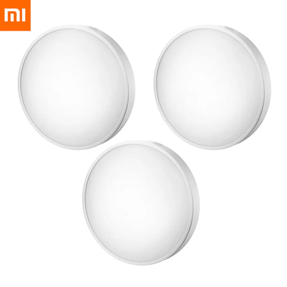 

ON SALE 3PCS Xiaomi Yeelight Induction Hallway LED Ceiling Light Smart LED Ceiling Light Set Wireless Remote Control Smart Light