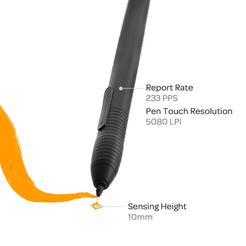 Billige GAOMON ArtPaint AP31 8192 Ebene Batterie Freies Drahtlose Kunst Stylus Nur für GAOMON M10K 2018 Version Grafiken Tablet