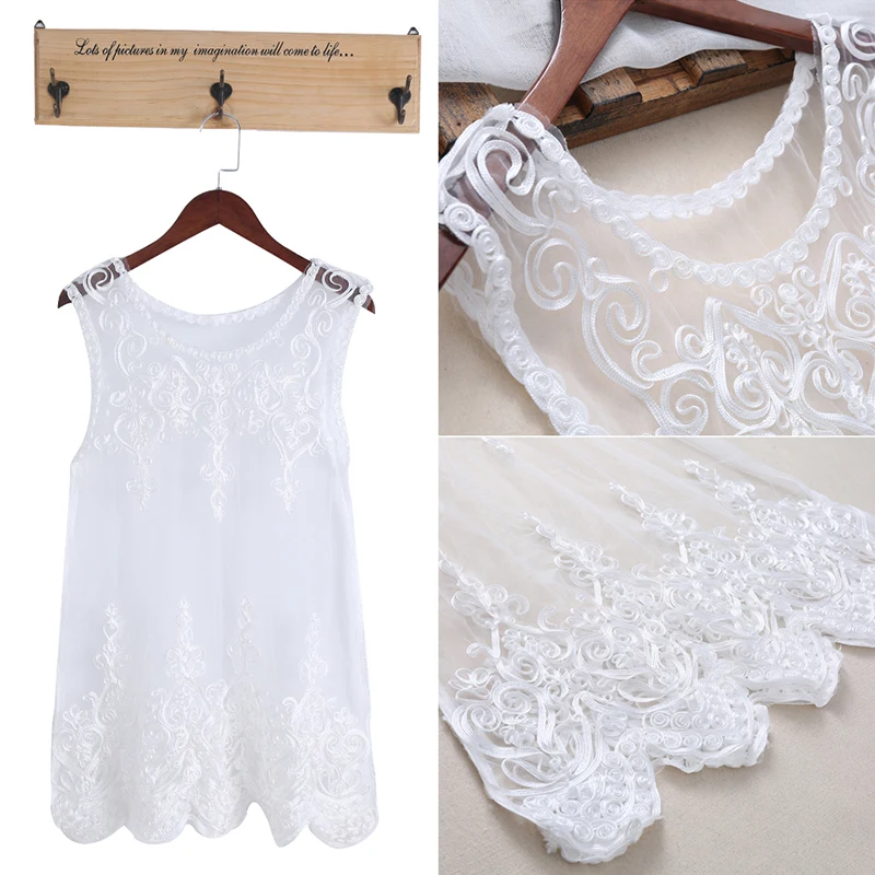 Sexy Solid Seethrough Lace Top Camisoles for Women Floral Vest Tops Blouse Casual Tank Tops Camisole Femme 2018