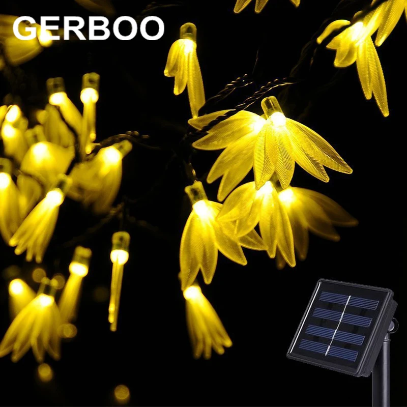 Solar LED String Lights Energy Saving 20Leds 4.8M Outdoor Christmas New