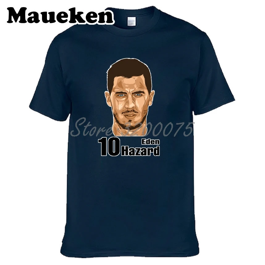 Мужская футболка с коротким рукавом Eden Hazard 10 Belgium Chelseaes The core W0216003 | одежда