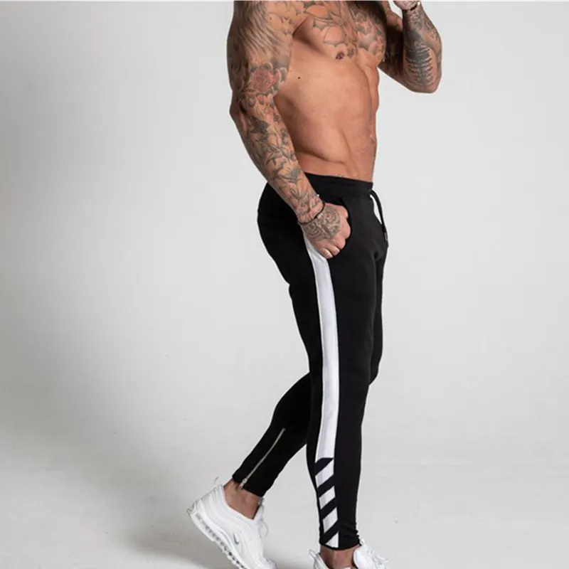 

Mens Joggers Sweatpants Gyms Fitness Trousers Male Brand Workout Sportswear Casual Fashion Cultivate one's morality Pants