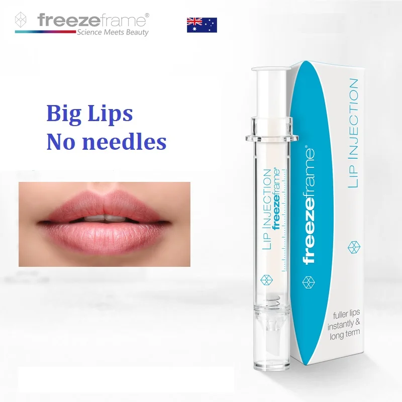 Australia Freezeframe LIP INJECTION Free Big Fuller Lips No needles Wrinkle reducing Lip