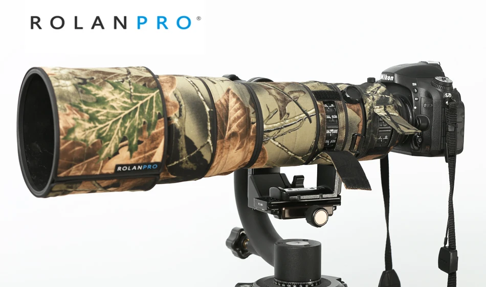 Женское тканевое камуфляжное пальто дождевик для Nikkor Nikon линзы ROLANPRO VR 200 400 мм f/4G ED