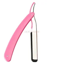 Винтажное ручное лезвие ручное Бритва для бровей нож для бритья бритвенное лицо отправить 10 двухсторонних лезвий