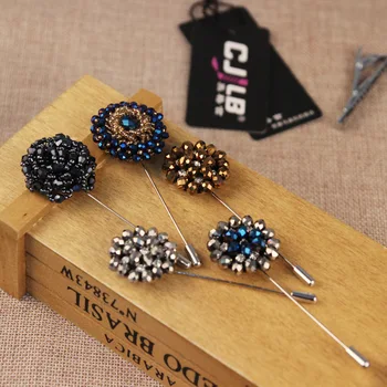 

Fashion Pearl Brooch Corsage Cardigan Sweater Coat and Suit Accessories Shawls Buckle Brooch Jewelry Cravat