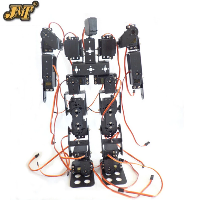 

DIY Robot 17DOF Biped Robotic Educational Robot Humanoid Kit Servo Bracket Educational Toy F17326