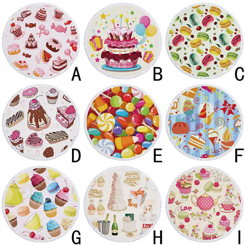 

Polyester Round Beach Pool Home Shower Towel Blanket Table Cloth Table Cover Wedding Cotton Tablecloth Rectangle Plastic 19apr17