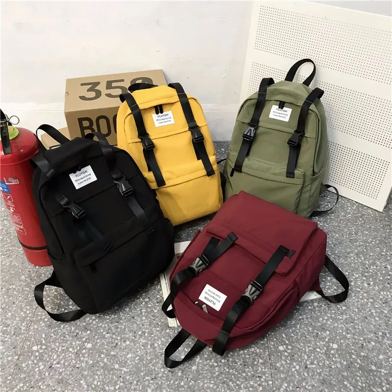 

2019 Fashion Women Nylon Backpack High Quality Children Packbags School Bag For Students Girl Backpack Women Backbag Rucksack