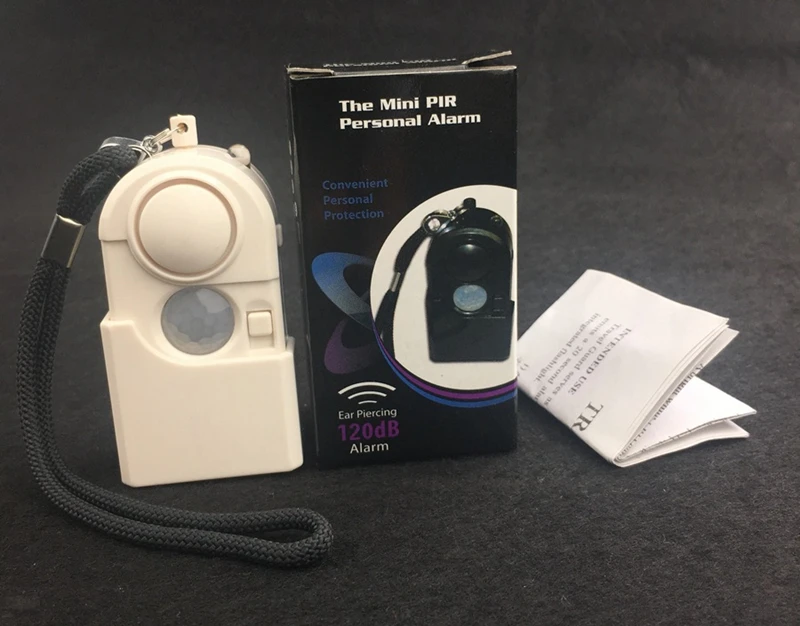 Travel home anti-theft personal infrared alarm 8