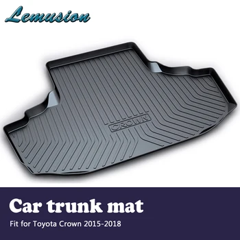

1Set Car Cargo rear trunk mat For Toyota Crown 2015 2016 2017 2018 Boot Liner Tray Styling Waterproof Anti-slip mat Accessories