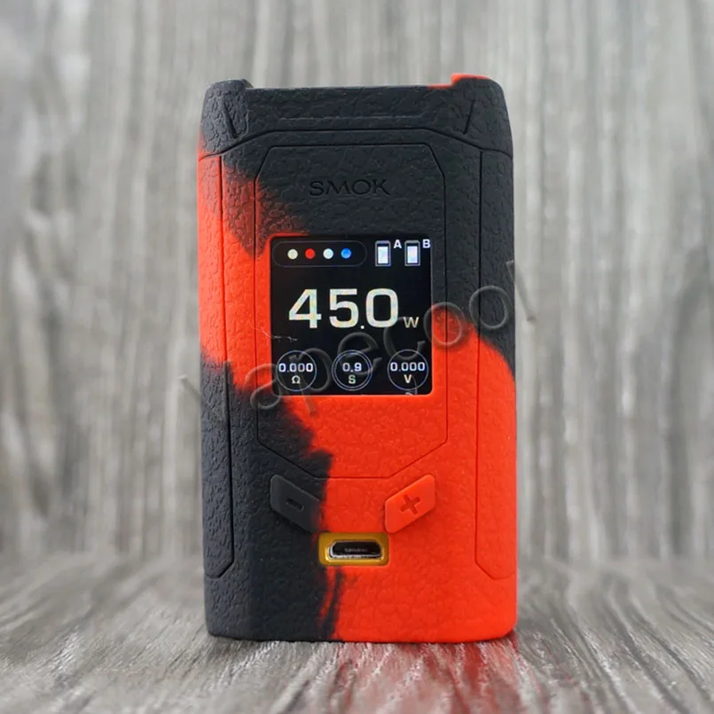 

Smok R-Kiss Silicone Case Skin and High quality Non-slip Silicon Cover Warp Sleeve Fit Vape Smoktech RKiss 220W Mod Shield