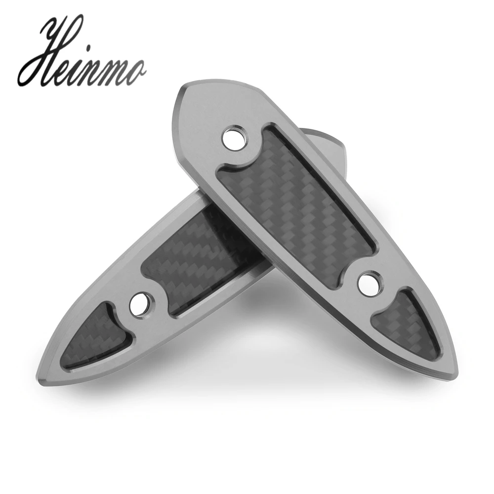 (Grey) Motorcycle Mirror Hole Cap Cover Protector For Yamaha YZF R3 2015-2016 R25 2013 2014 2015 YZFR3 YZFR25 Accessories Motorbike (1)