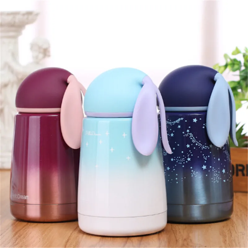 Creative Rabbit Thermo Cup Stainless Steel kid Thermos bottle For water
