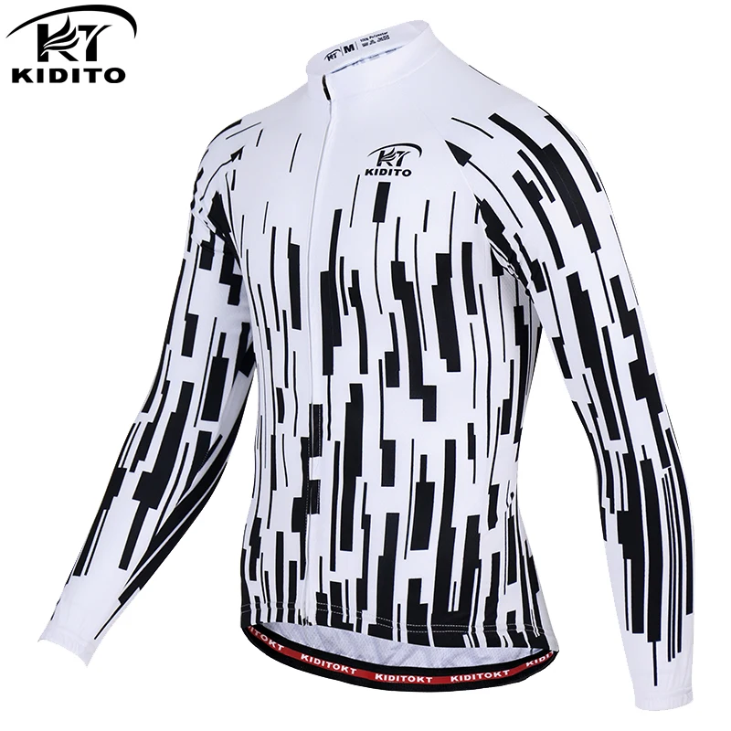 KIDITOKT зима утепленная одежда Велоспорт Джерси термальность флис MTB велосипеда велоспортивная одежда для гонок Велосипедный Спорт Одежда Майо Ropa Ciclismo - Цвет: Cycling Jersey only