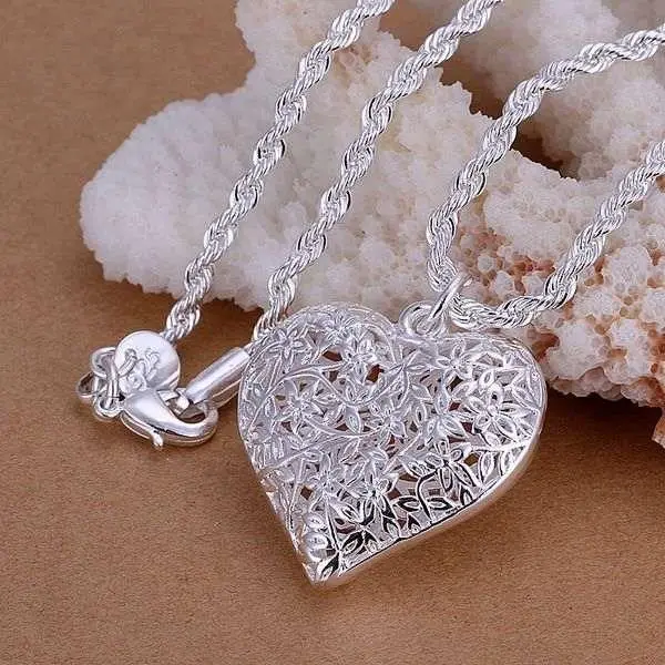 

XLP218 Wholesale free shipping silver plated Pendant,925 stamped Factory price fashion jewelry Frosted flower /awnajnua
