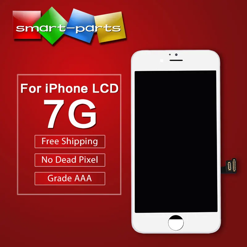 imágenes para 2 UNIDS Mejor Calidad 100% Sin Píxeles Muertos Para el iphone 7 Pantalla LCD Con la Asamblea Del Reemplazo Del Digitizador de la Pantalla Táctil, negro/Blanco imágenes para 2 UNIDS Mejor Calidad 100% Sin Píxeles Muertos Para el iphone 7 Pantalla LCD Con la Asamblea Del Reemplazo Del Digitizador de la Pantalla Táctil, negro/Blanco