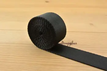 

5 yards 1 inch(25mm) heavy weight nylon webbing Ruban for bag purse strap handles ZD73