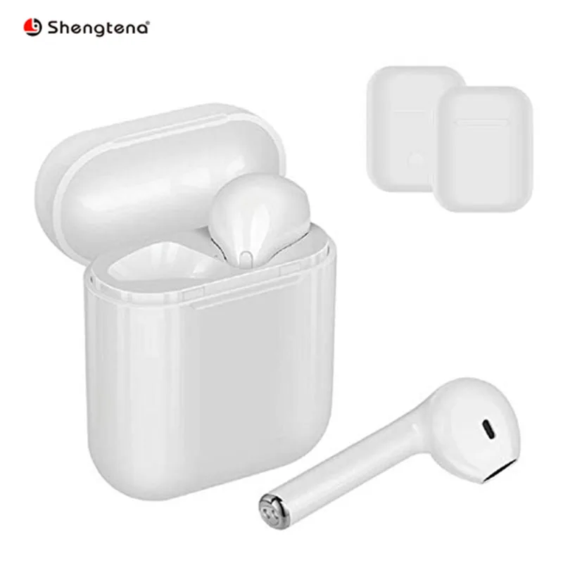 Bluetooth наушники TWS True беспроводные i8 двойные стерео музыка с зарядным устройством