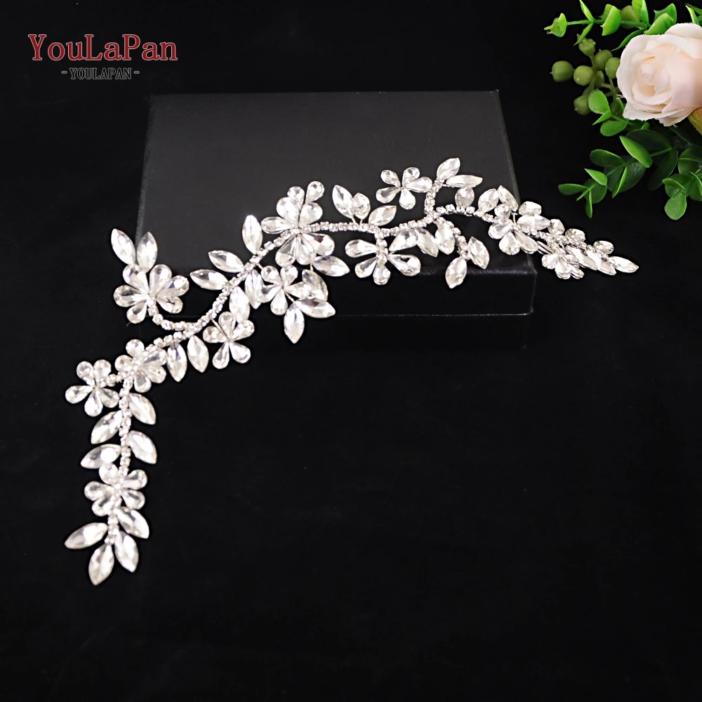 

YouLaPan HP239 wedding hair accessories rhinestone bridal headpiece tiara headband wedding hair vine crystal bridal headband