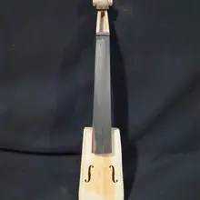 Барокко Стиль незавершенный Pochette песня бренд скрипки 5 3/", белая скрипка#8443