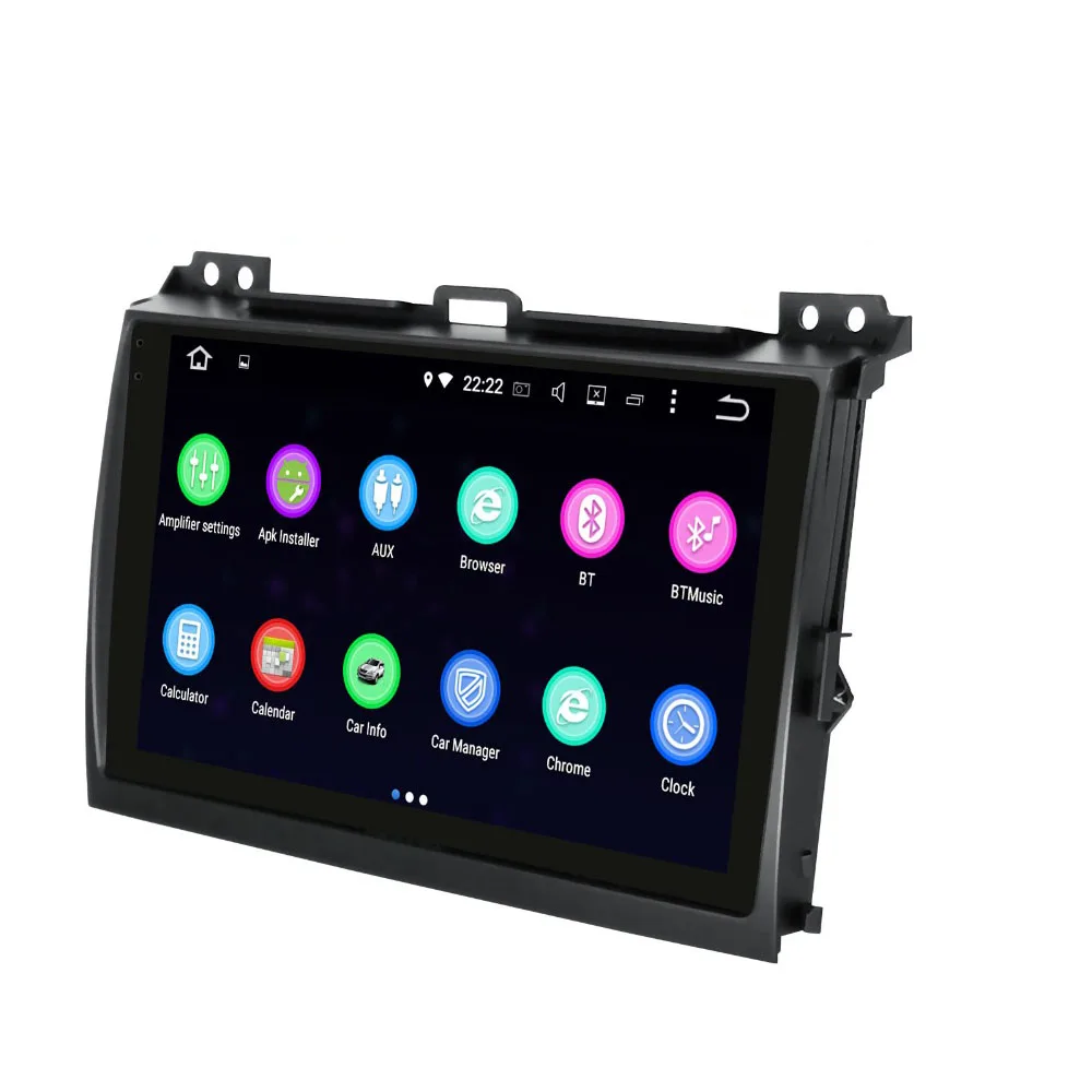 Discount 9 inch Car Radio DSP For Toyota Land Cruiser Prado 120 LEXUS GX 470 GPS Navi Bluetooth Wifi Video Out Android Multimedia Player 2