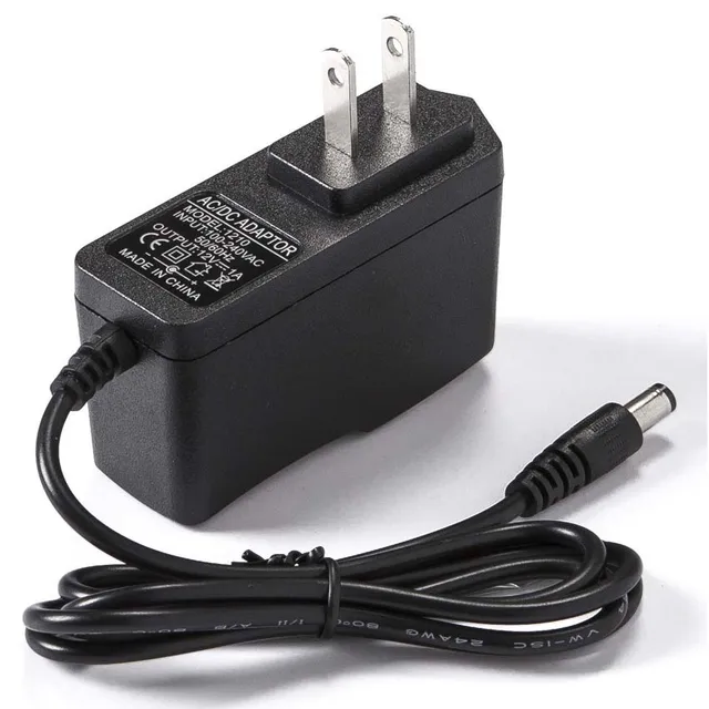 American 5V6V7V7.5V9V12V 0.6A 1A 1.5A 2A US AC Power Switch Adapter Monitor Led Strip DC Power Adaptor Charger 5.5*2.1mm 2.5mm 4
