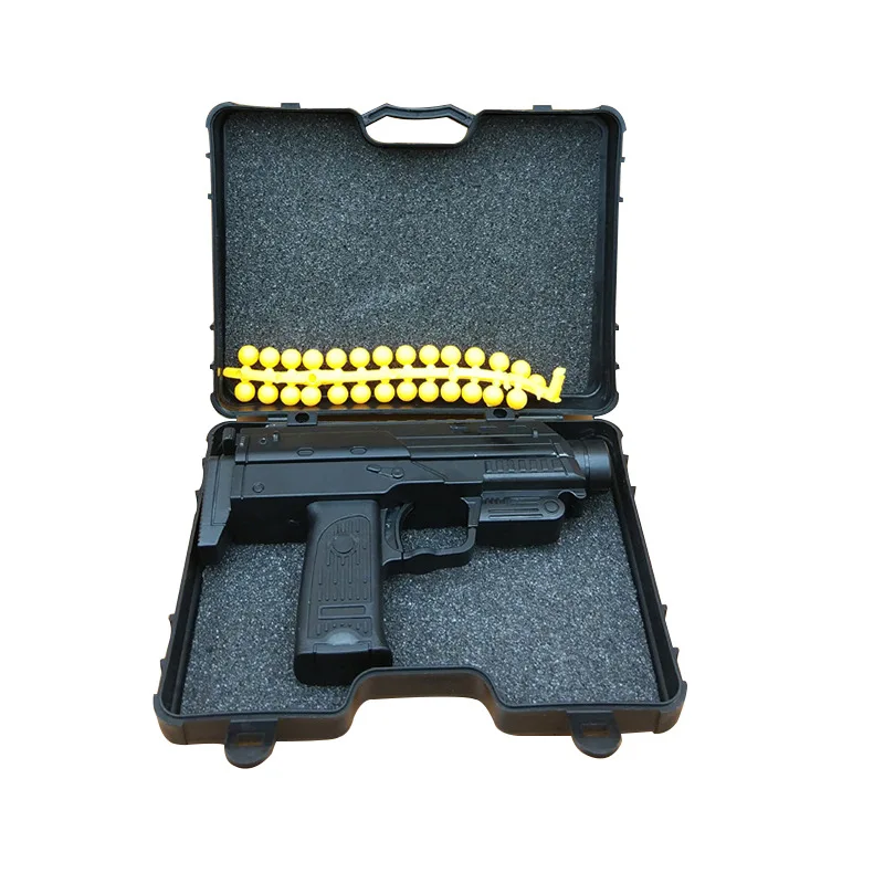

4PCS Toy Guns 1: 6 Plastic Mini Pistol Soft Bullet Shot Gun Boy Outdoor CS Game Manual Toy Gun Children's Christmas Gifts